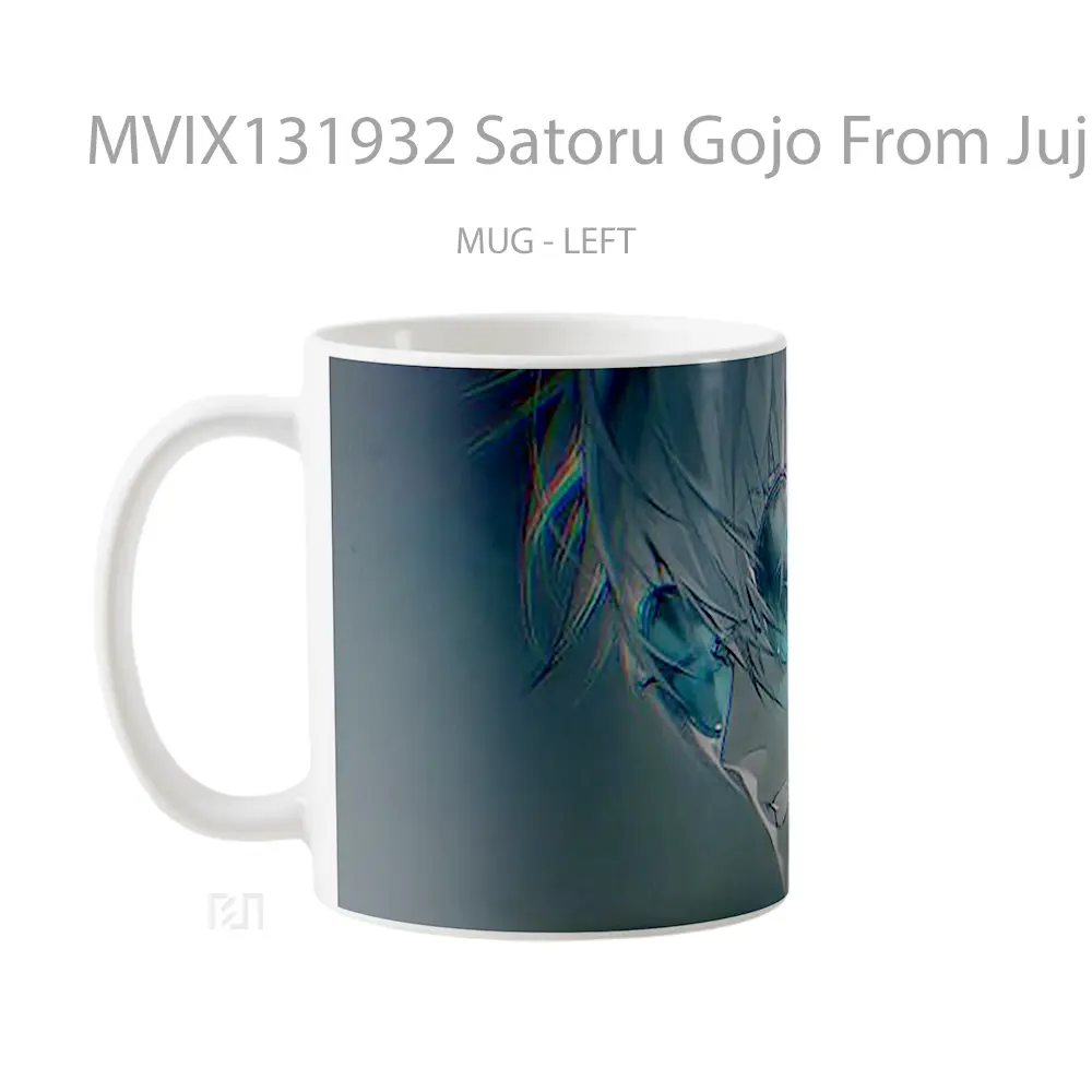 Mug Satoru Gojo From Jujutsu Kaisen V1 Gelas Keramik Unik - All-side / Desain