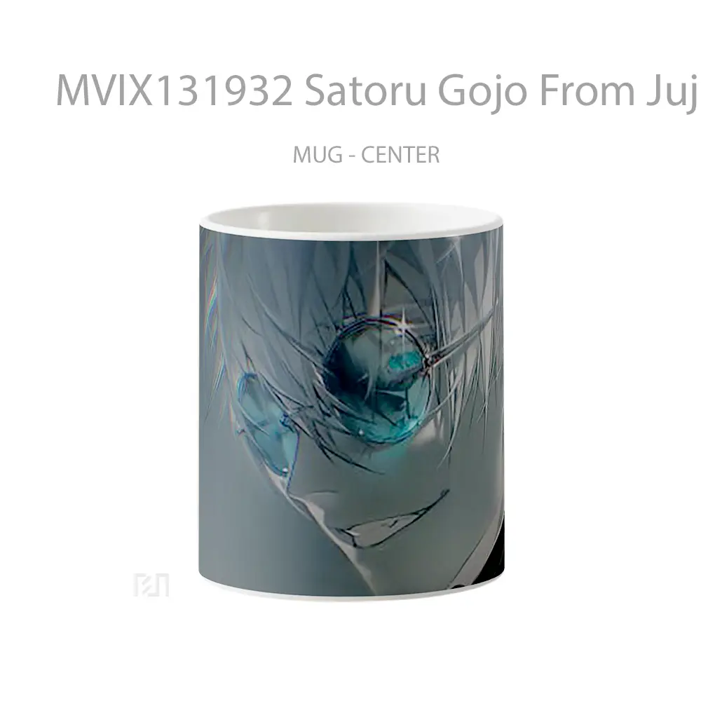 Mug Satoru Gojo From Jujutsu Kaisen V1 Gelas Keramik Unik