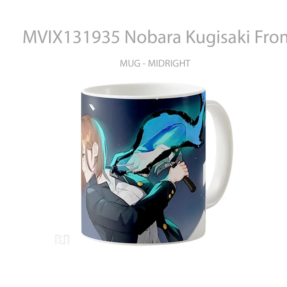 Mug Nobara Kugisaki From Jujutsu Kaisen V1 Gelas Keramik Unik - All-side / Desain