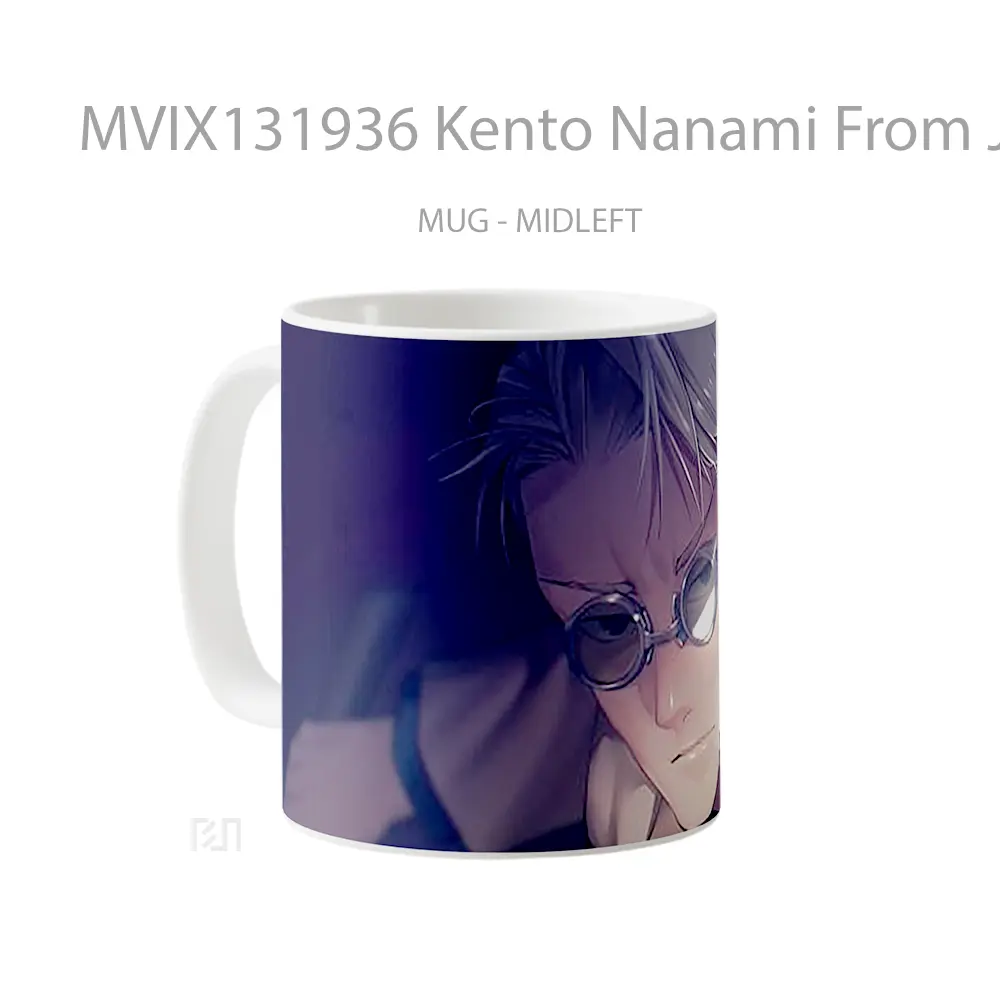 Mug Kento Nanami From Jujutsu Kaisen V1 Gelas Keramik Unik - All-side / Desain