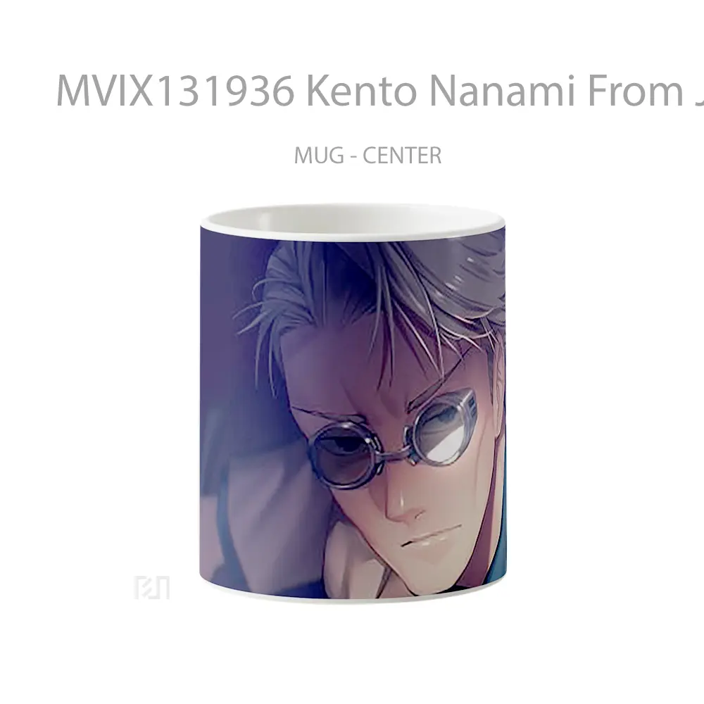 Mug Kento Nanami From Jujutsu Kaisen V1 Gelas Keramik Unik