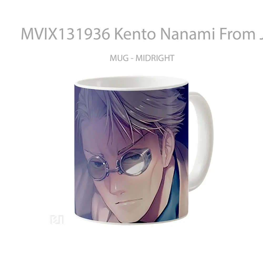 Mug Kento Nanami From Jujutsu Kaisen V1 Gelas Keramik Unik - All-side / Desain