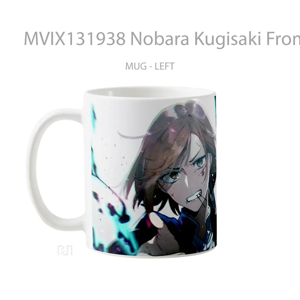 Mug Nobara Kugisaki From Jujutsu Kaisen V2 Gelas Keramik Unik - All-side / Desain