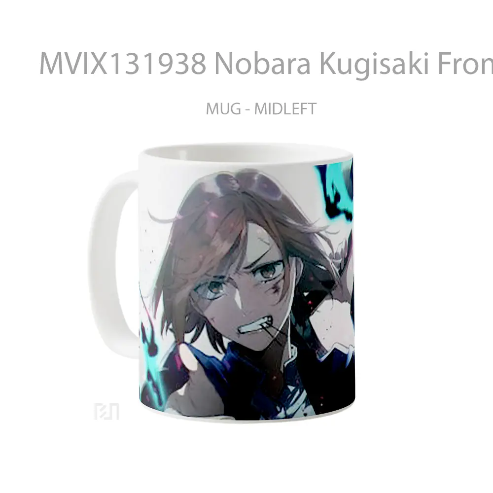 Mug Nobara Kugisaki From Jujutsu Kaisen V2 Gelas Keramik Unik - All-side / Desain
