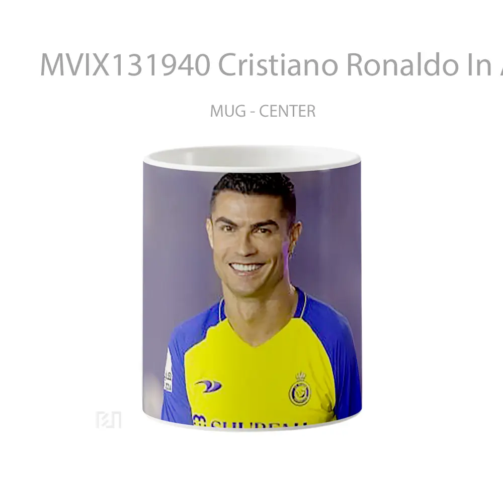 Mug Cristiano Ronaldo In Al Nassr Gelas Keramik Unik