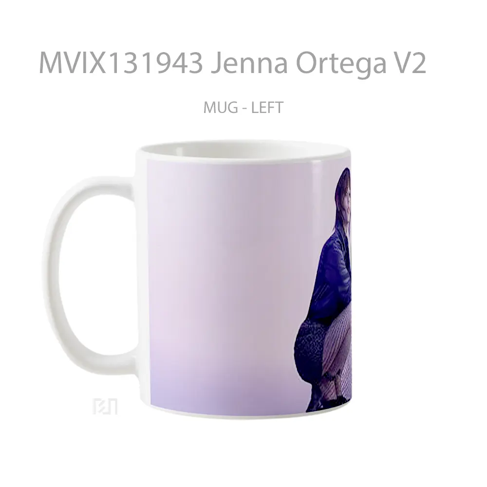 Mug Jenna Ortega V2 Gelas Keramik Unik - All-side / Desain