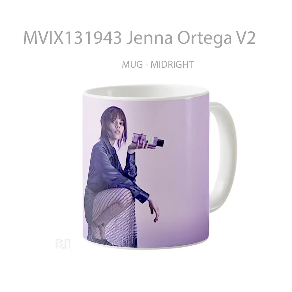 Mug Jenna Ortega V2 Gelas Keramik Unik - All-side / Desain