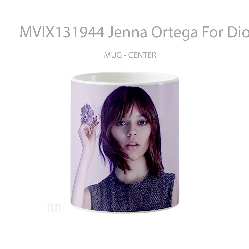 Mug Jenna Ortega For Dior Gelas Keramik Unik