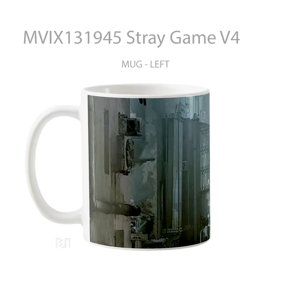 Mug Stray Game V4 Cangkir Gamer - All-side / Desain