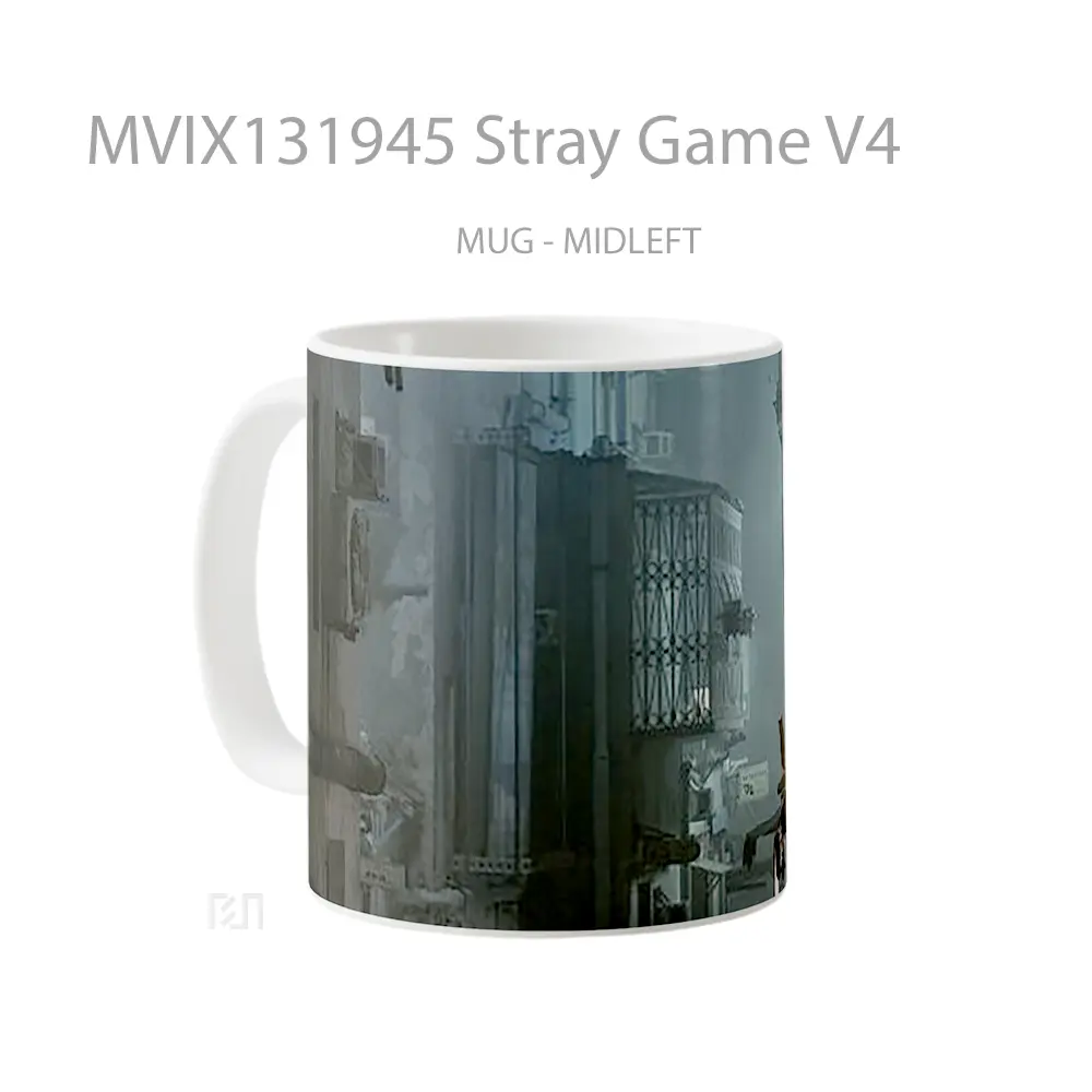 Mug Stray Game V4 Cangkir Gamer - All-side / Desain