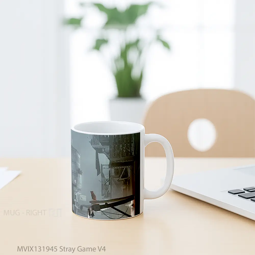 Mug Stray Game V4 Cangkir Gamer - All-side / Desain