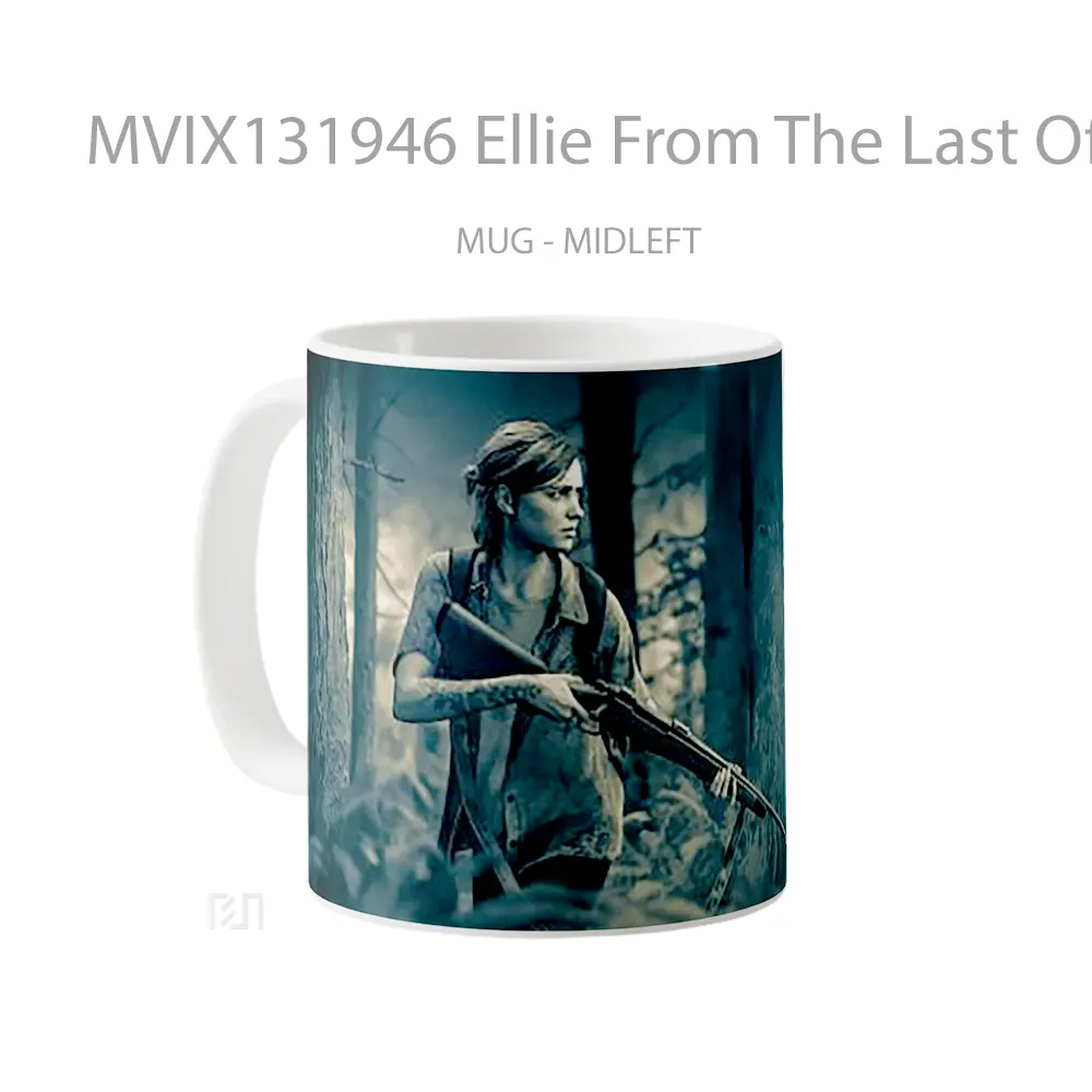 Mug Ellie From The Last Of Us V1 Gelas Keramik Unik - All-side / Desain