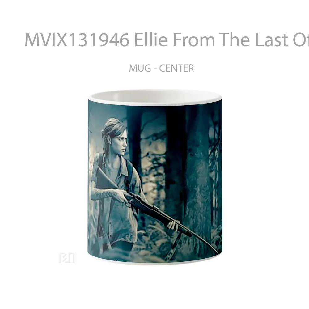 Mug Ellie From The Last Of Us V1 Gelas Keramik Unik