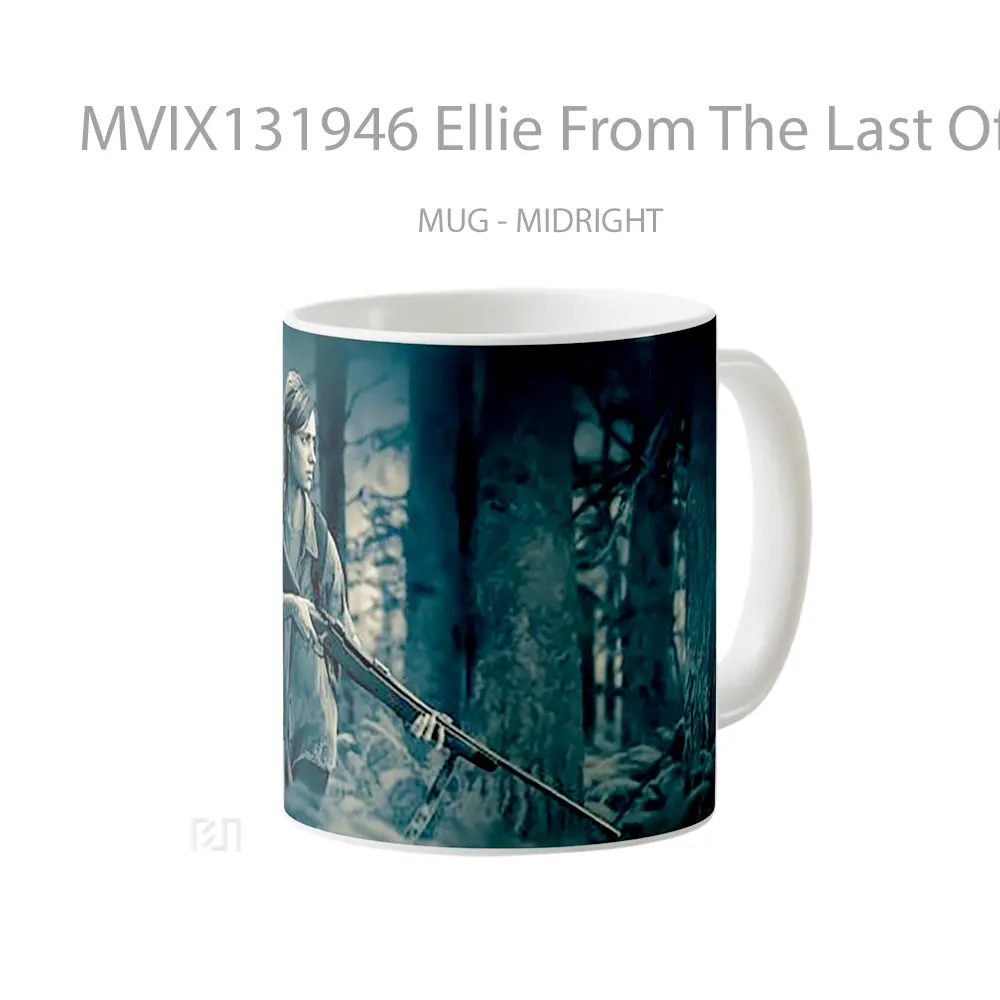 Mug Ellie From The Last Of Us V1 Gelas Keramik Unik - All-side / Desain