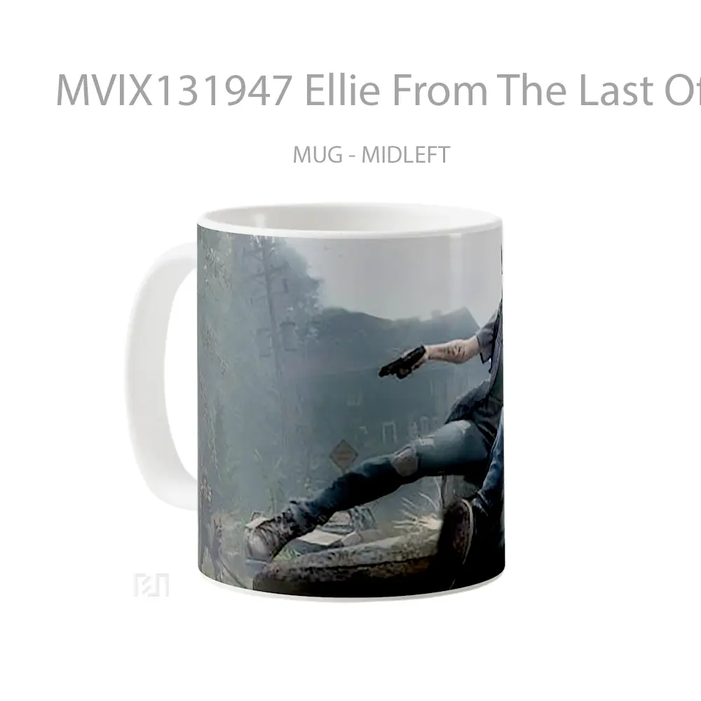 Mug Ellie From The Last Of Us V2 Gelas Keramik Unik - All-side / Desain