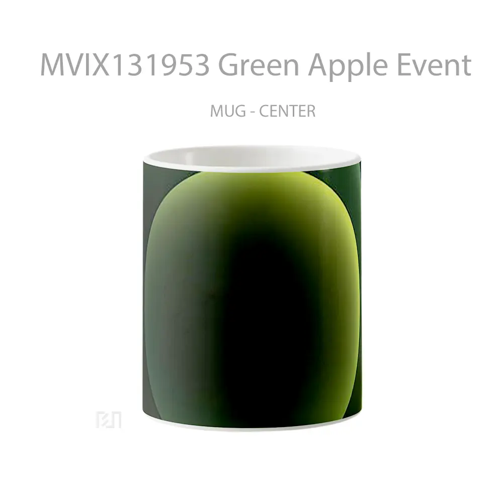 Mug Green Apple Event Gelas Keramik Unik