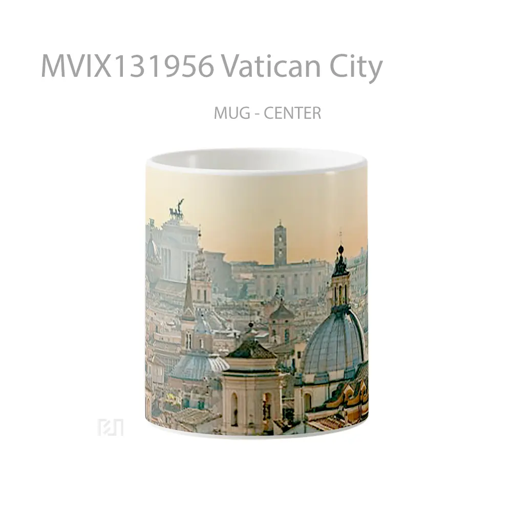 Mug Vatican City Gelas Keramik Unik