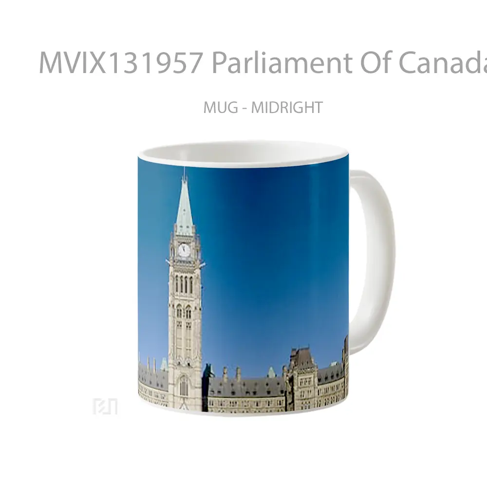 Mug Parliament Of Canada Gelas Keramik Unik - All-side / Desain