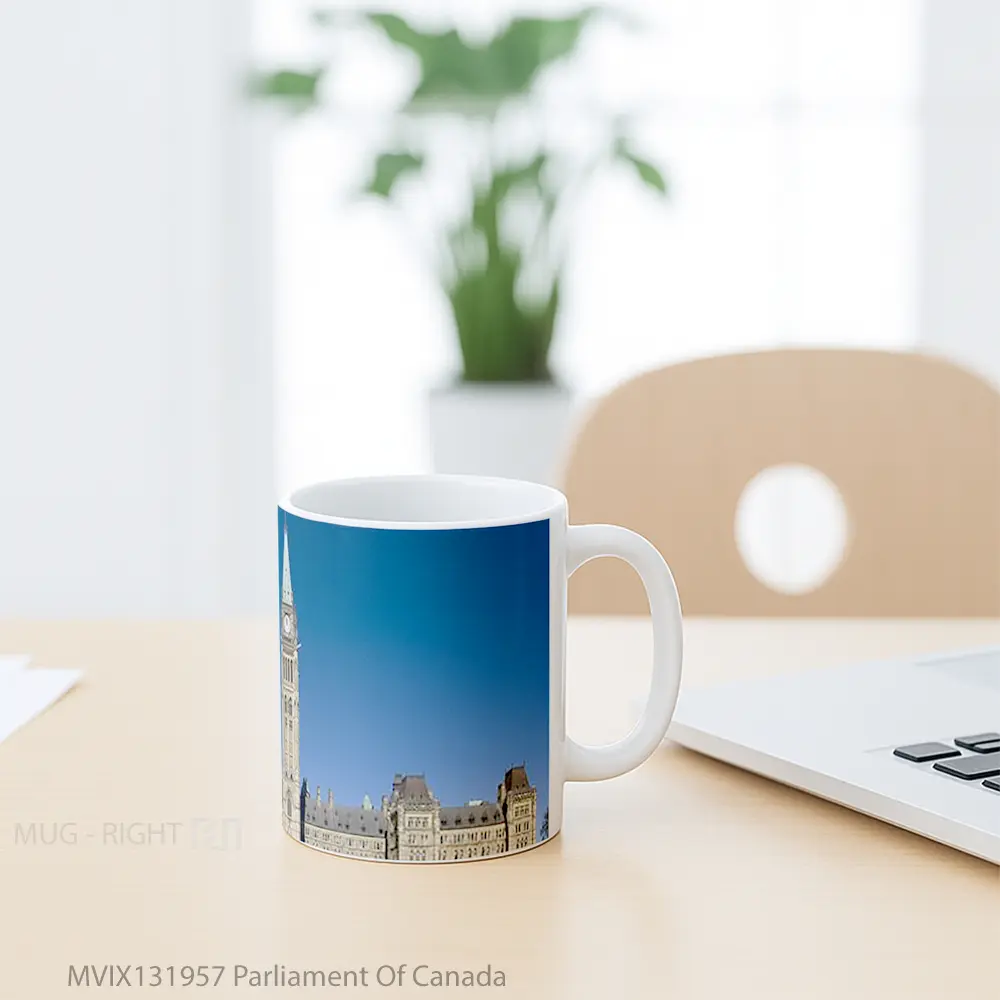 Mug Parliament Of Canada Gelas Keramik Unik - All-side / Desain