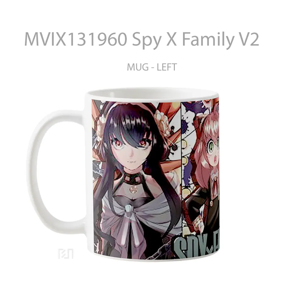 Mug Spy X Family V2 Gelas Keramik Unik - All-side / Desain