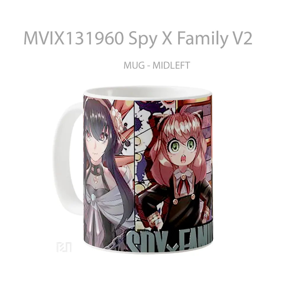 Mug Spy X Family V2 Gelas Keramik Unik - All-side / Desain