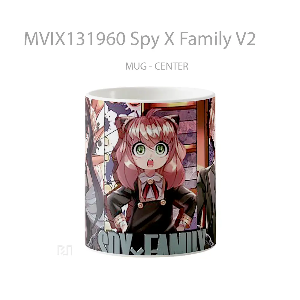 Mug Spy X Family V2 Gelas Keramik Unik