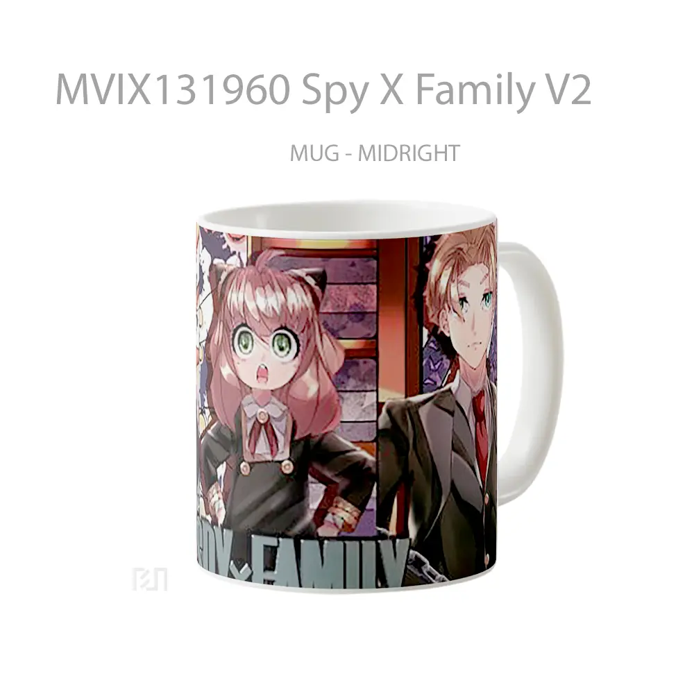 Mug Spy X Family V2 Gelas Keramik Unik - All-side / Desain
