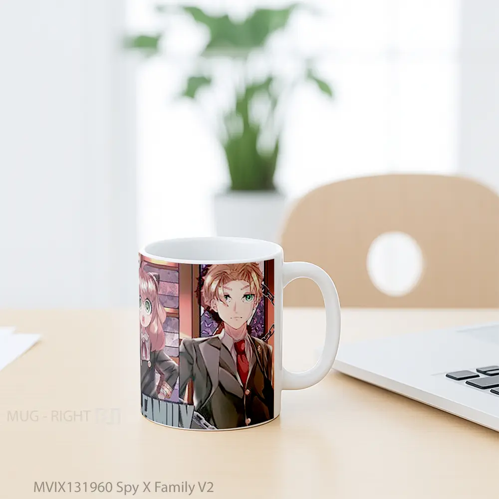 Mug Spy X Family V2 Gelas Keramik Unik - All-side / Desain