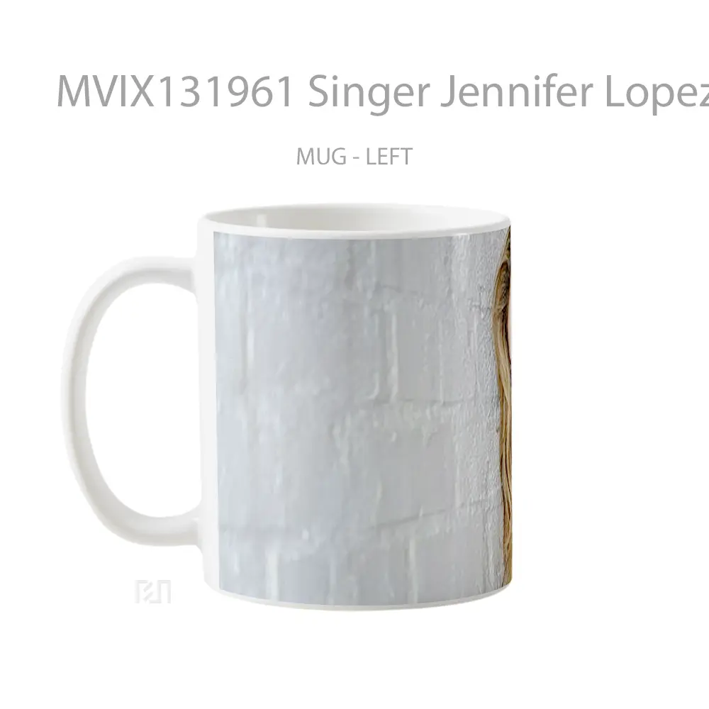 Mug Singer Jennifer Lopez Gelas Selebriti - All-side / Desain