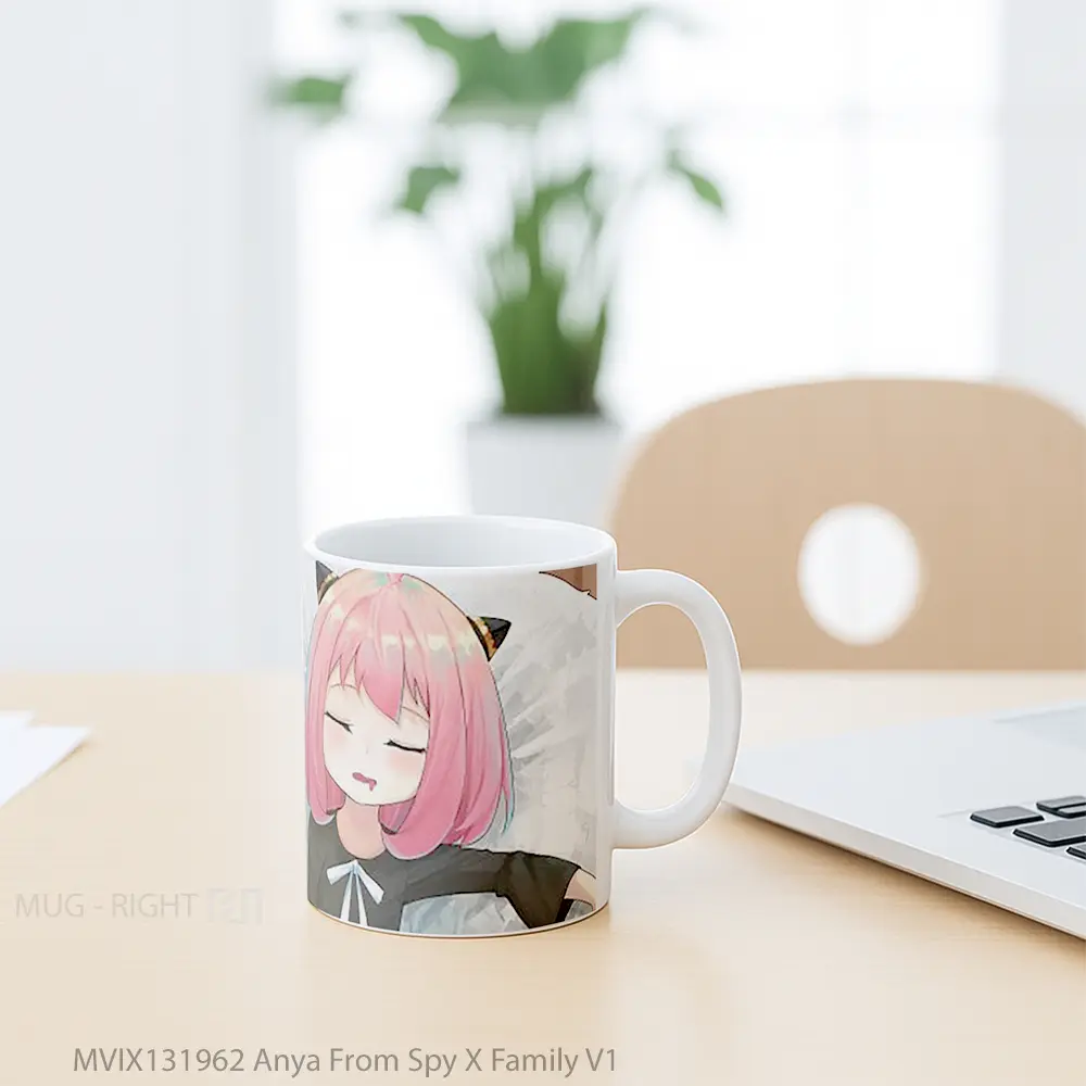 Mug Anya From Spy X Family V1 Gelas Keramik Unik - All-side / Desain
