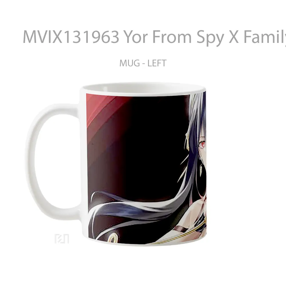Mug Yor From Spy X Family V1 Gelas Keramik Unik - All-side / Desain