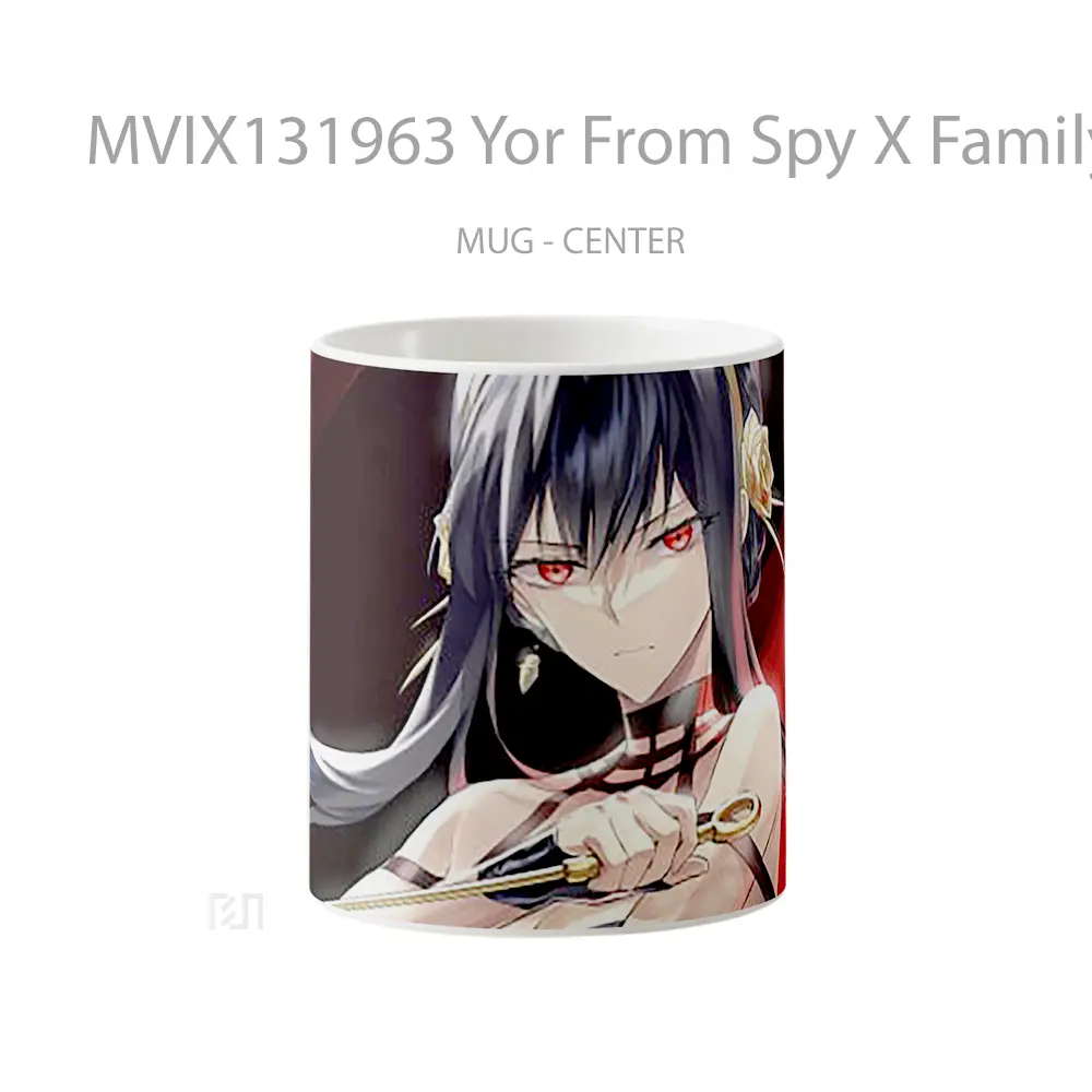 Mug Yor From Spy X Family V1 Gelas Keramik Unik