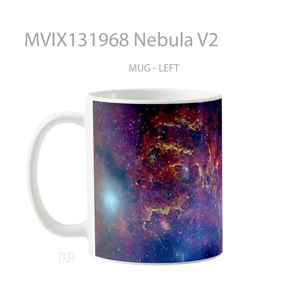 Mug Nebula V2 Gelas Astronomi - All-side / Desain