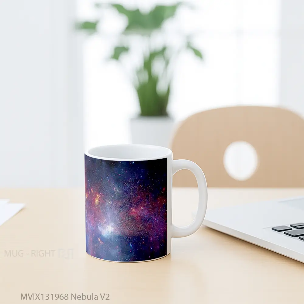 Mug Nebula V2 Gelas Astronomi - All-side / Desain