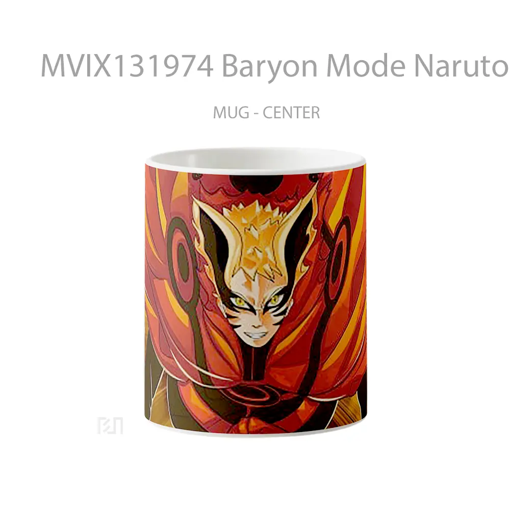 Mug Baryon Mode Naruto V1 Cangkir Anime