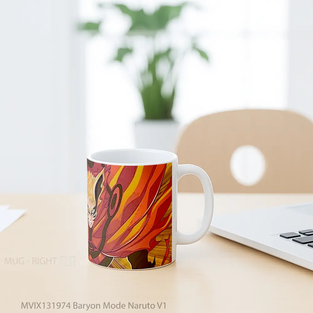Mug Baryon Mode Naruto V1 Cangkir Anime - All-side / Desain