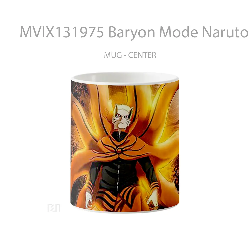 Mug Baryon Mode Naruto V2 Cangkir Anime