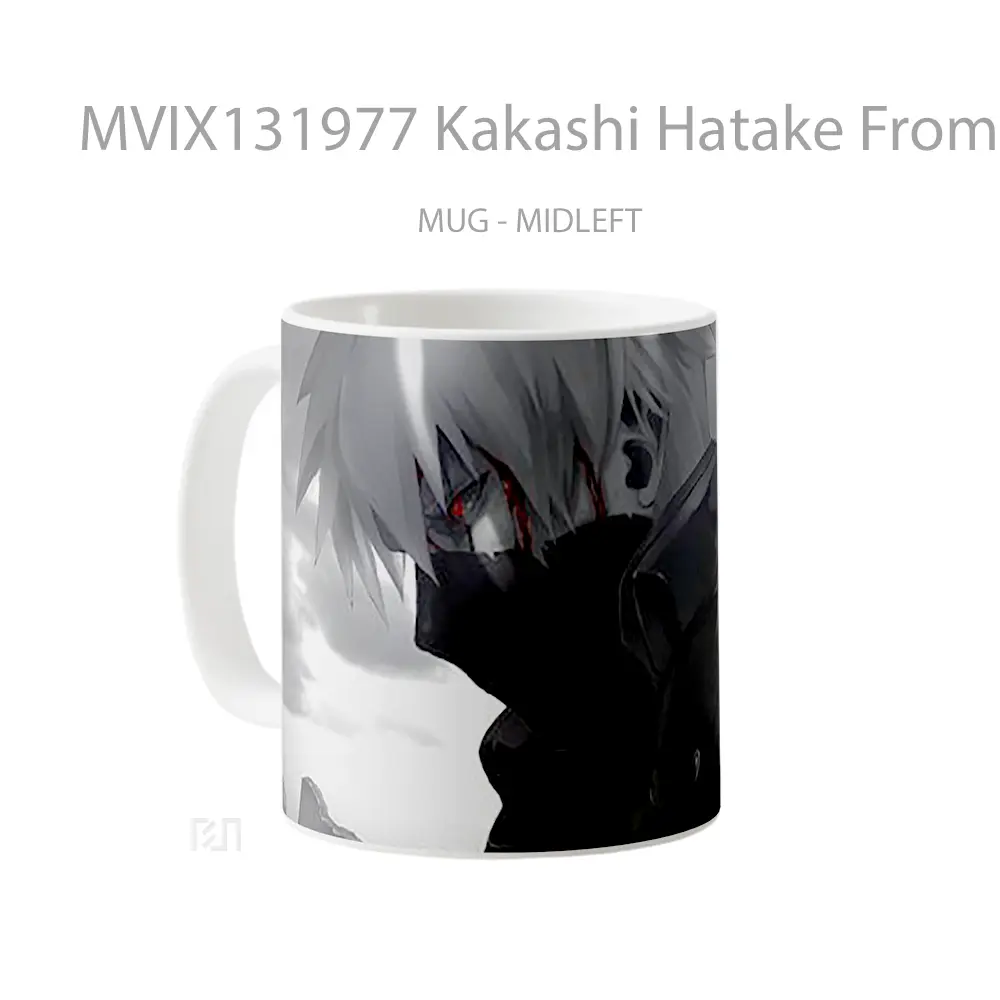 Mug Kakashi Hatake From Naruto Anime Cangkir Anime - All-side / Desain