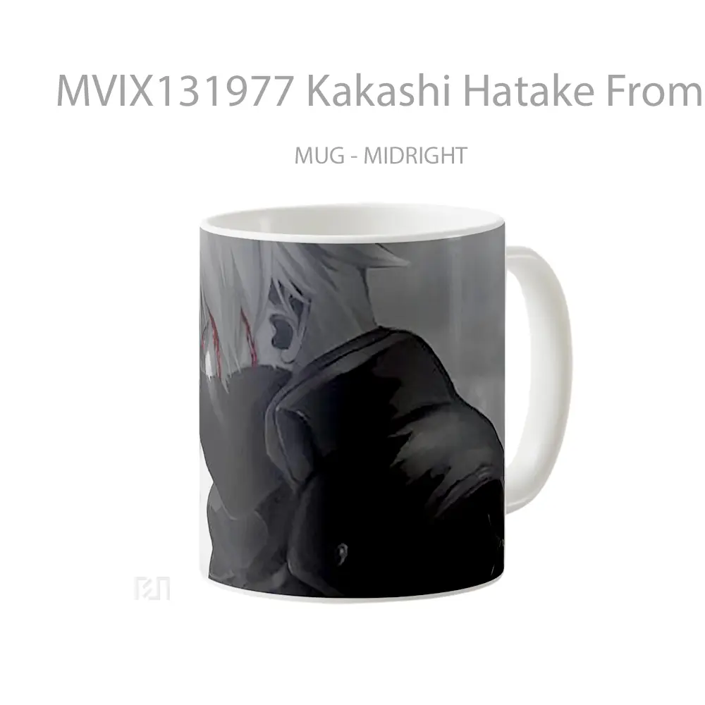 Mug Kakashi Hatake From Naruto Anime Cangkir Anime - All-side / Desain