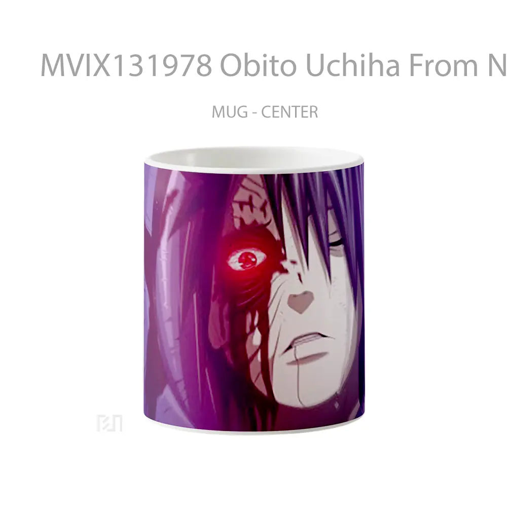 Mug Obito Uchiha From Naruto Cangkir Anime