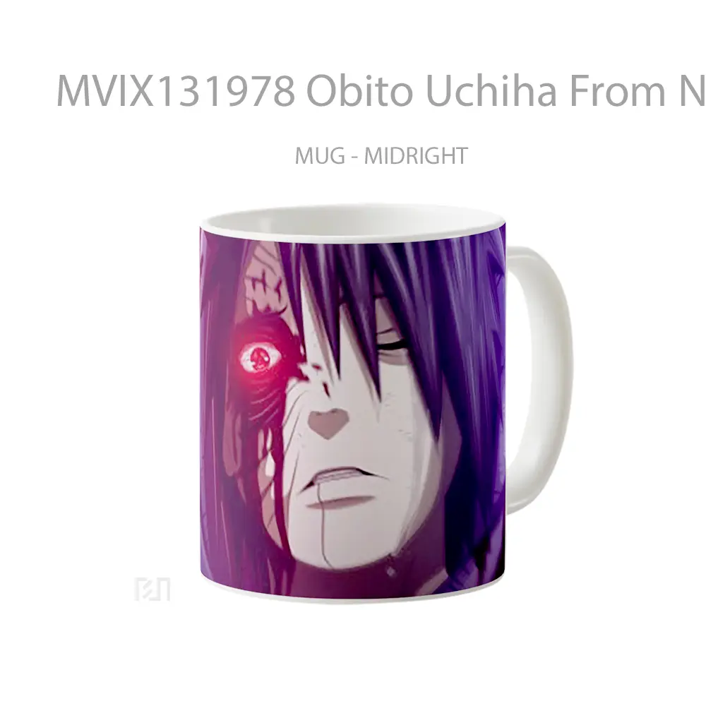 Mug Obito Uchiha From Naruto Cangkir Anime - All-side / Desain