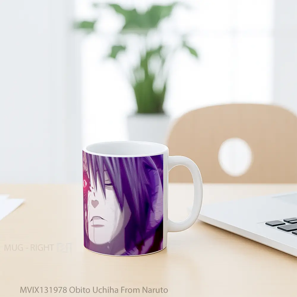Mug Obito Uchiha From Naruto Cangkir Anime - All-side / Desain
