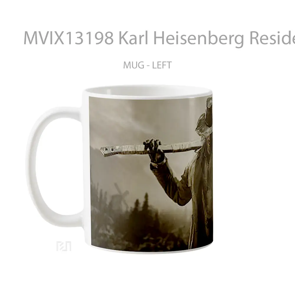 Mug Karl Heisenberg Resident Evil Village Cangkir Gamer - All-side / Desain