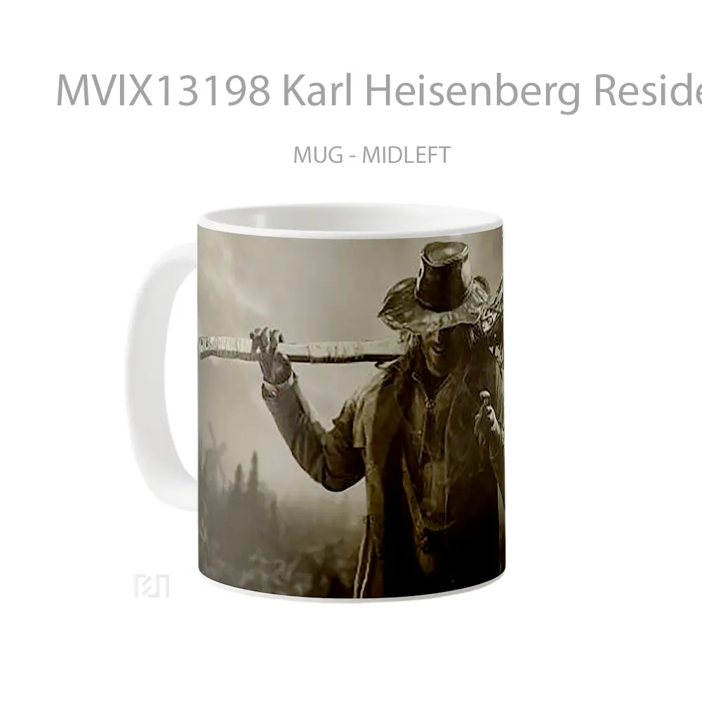 Mug Karl Heisenberg Resident Evil Village Cangkir Gamer - All-side / Desain