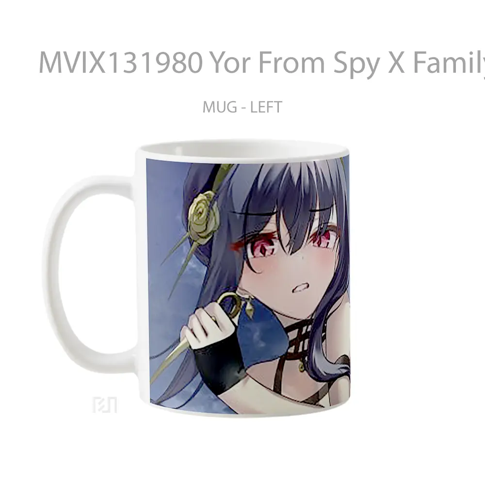 Mug Yor From Spy X Family V2 Gelas Keramik Unik - All-side / Desain
