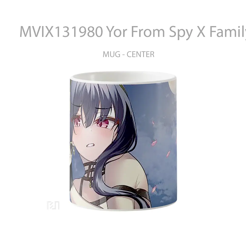 Mug Yor From Spy X Family V2 Gelas Keramik Unik