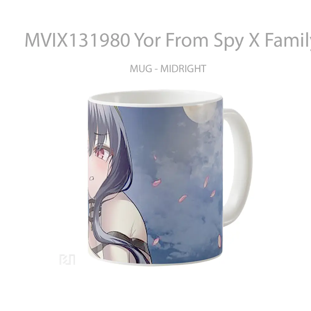 Mug Yor From Spy X Family V2 Gelas Keramik Unik - All-side / Desain