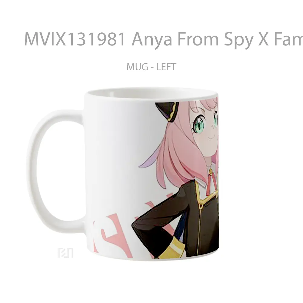 Mug Anya From Spy X Family V2 Gelas Keramik Unik - All-side / Desain