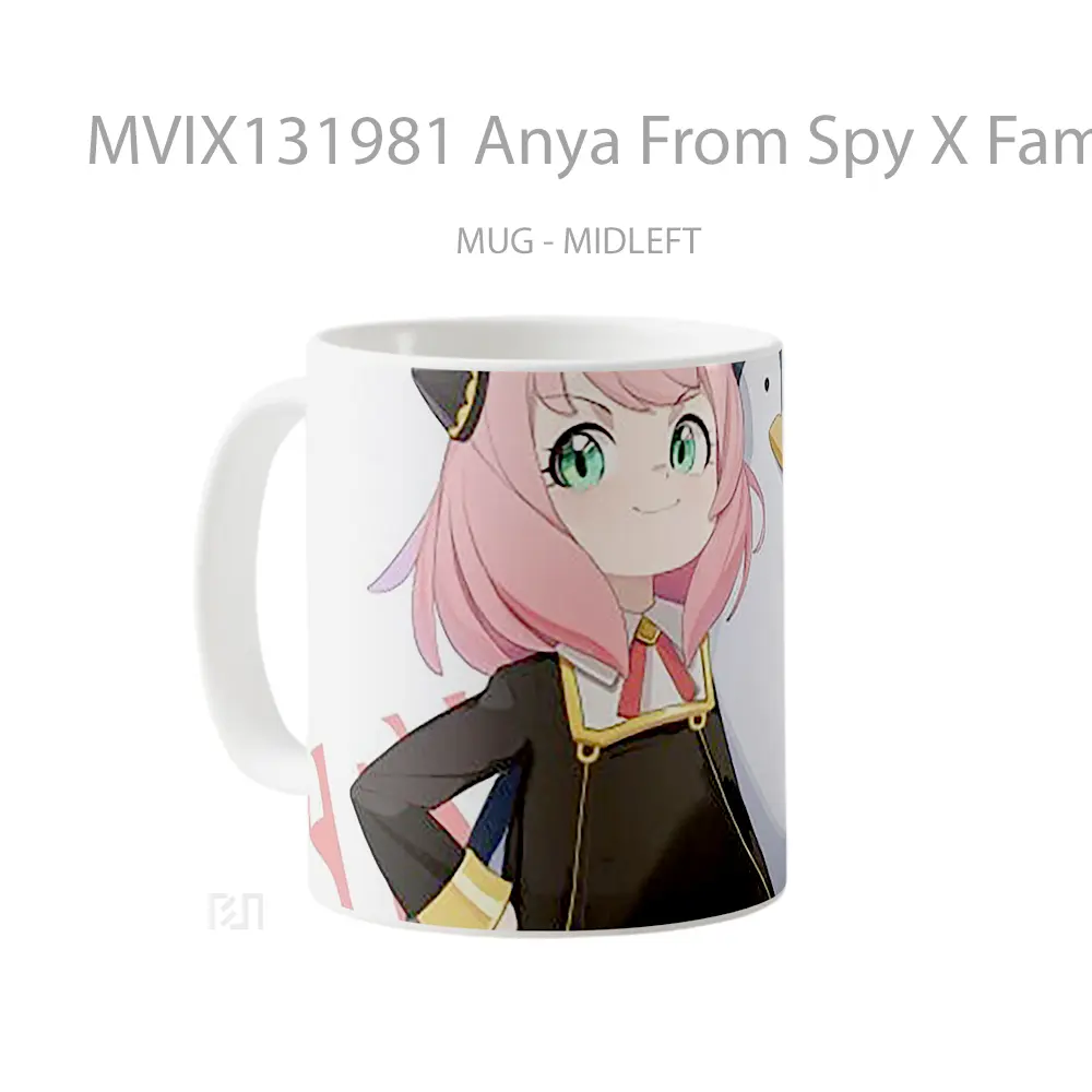 Mug Anya From Spy X Family V2 Gelas Keramik Unik - All-side / Desain