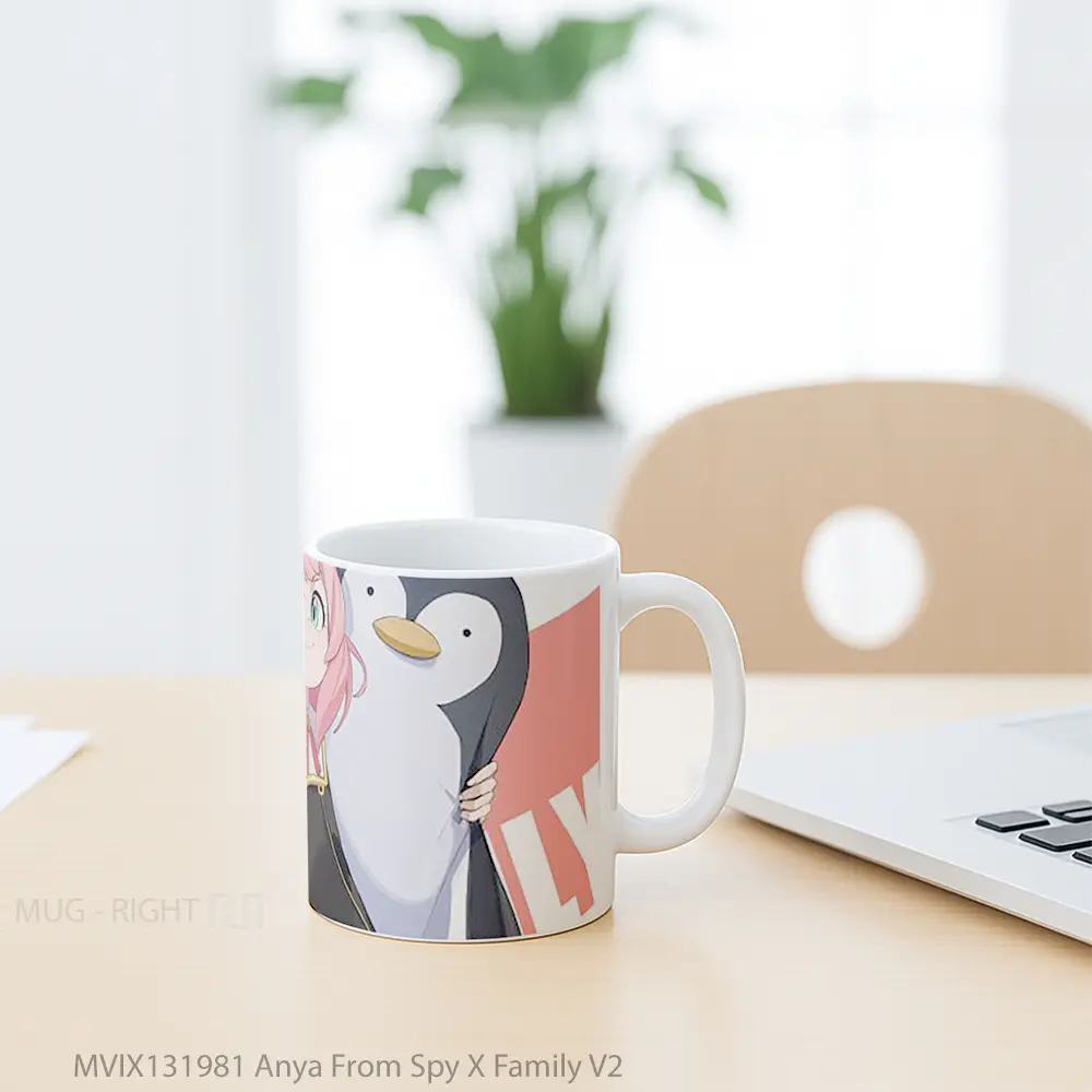 Mug Anya From Spy X Family V2 Gelas Keramik Unik - All-side / Desain